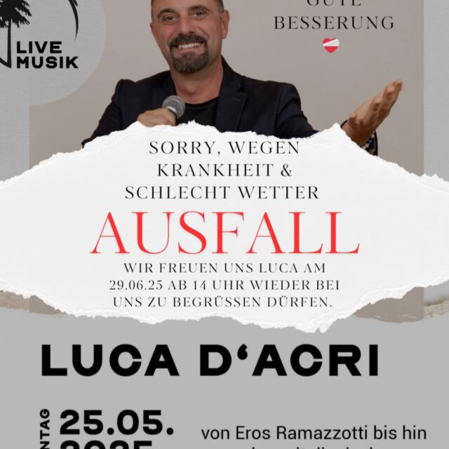 Luca D'Acri // abgesagt