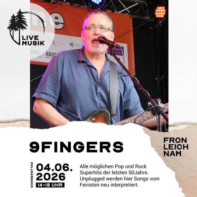 FRONLEICHNAM: 9 Fingers