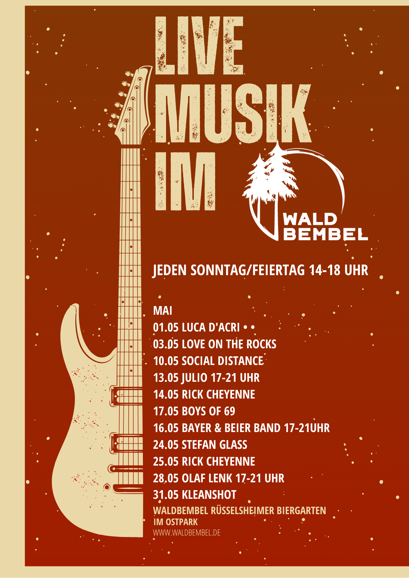 Events im Waldbembel im Mai 2026
