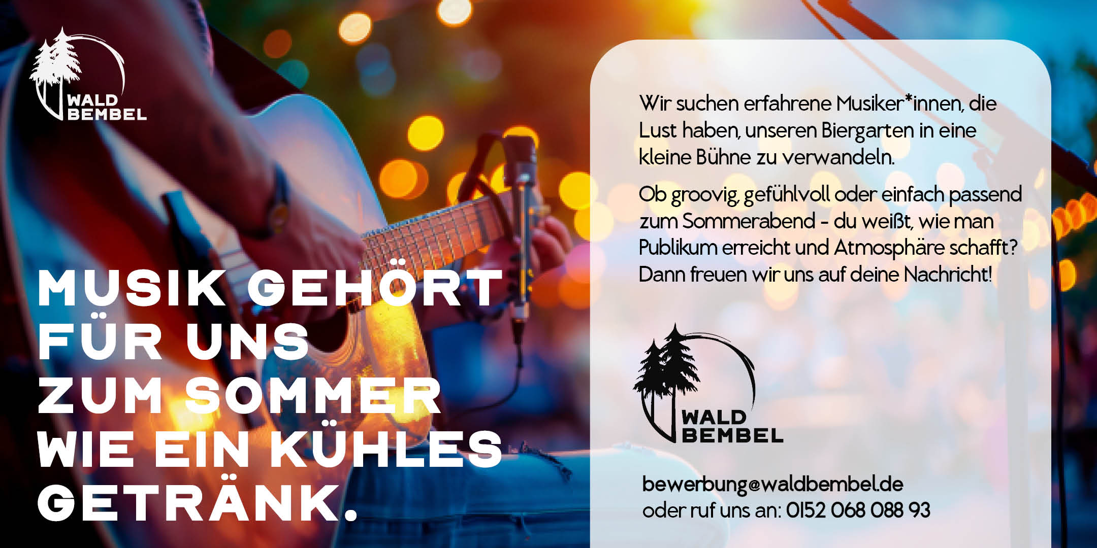 Flyer "Musiker gesucht"